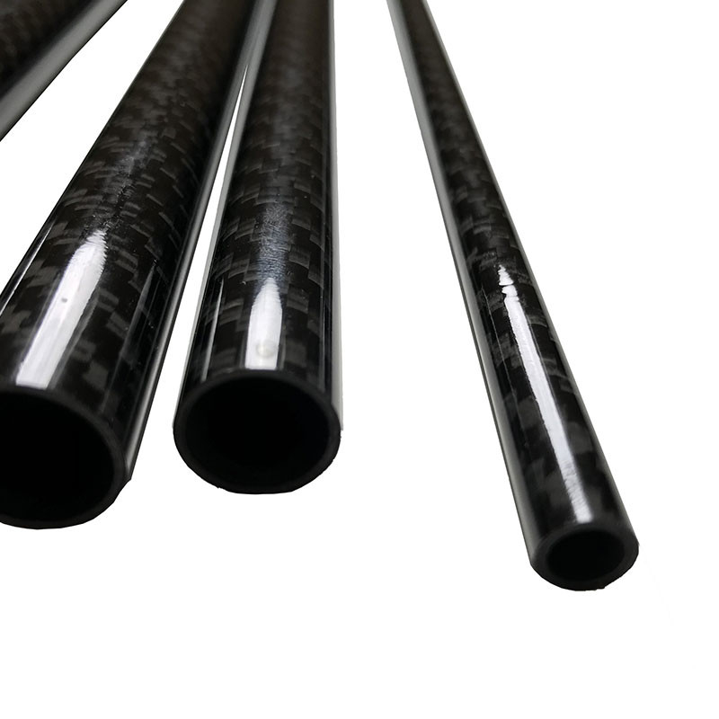 Hollow 3K Carbon Fiber Pipe Tube 34mm X 32mm X 1000mm