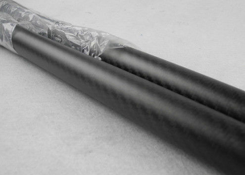(OD)25mm * 23mm(ID) * 500mm matte surface Carbon Fiber Tube for rolling tubing