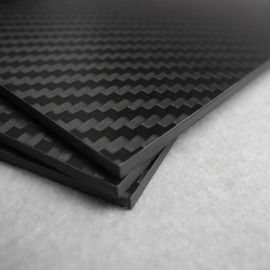 Black Full Carbon Fiber Board good heat resistance customized