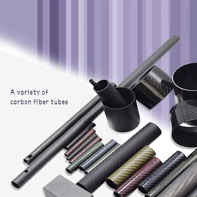High Hardness Matte Finish Carbon Fiber Tube Low Thermal Expansion