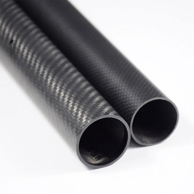 High Hardness Matte Finish Carbon Fiber Tube Low Thermal Expansion