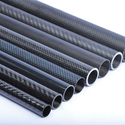 Light Heavy 100% 3K Carbon Fiber Tube High Pressure Resistant  High Strength