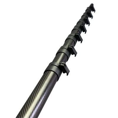 Telescoping Carbon Fiber Water Fed Pole For Home And Commercial Window Cleaning