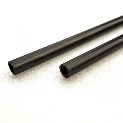 High Stiffness 4x2x1000mm CF Tube Carbon Fiber / Pultruded Carbon Fiber Tube