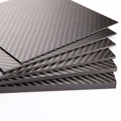 Corrosion Resistance Carbon Fibre Fabric - Carbon Fiber Sheet Plate 3K 8mm Activated 2mm