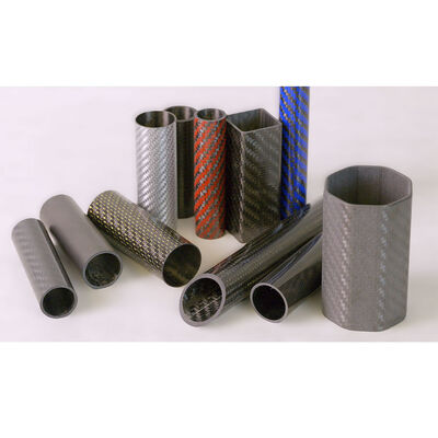 UV Resistant Lightweight 3K Plain Matte Carbon Fiber Tube for High Torque Applications