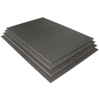 High-Strength 3K Carbon Fiber Plate with Customized Thickness and Light Weight for Industrial Applications
