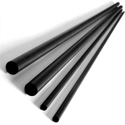 Lightweight High-Strength Carbon Fiber Tube with Custom Length Available for Structural Applications