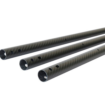 100% 3K Carbon Fiber Pipe with Custom Sizes and High Strength-to-Weight Ratio for Industrial Applications