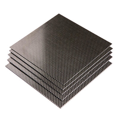 Plain Weave Real Lightweight Carbon Fiber Sheet Panel Plate 240x240x1.5mm