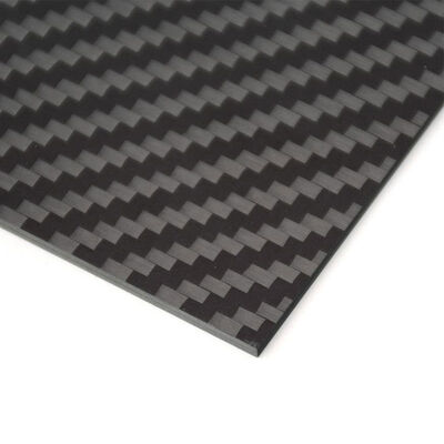 3K Twill Weave Carbon Fiber Sheet with High Gloss Surface and 3200Mpa Tensile Strength for Automotive
