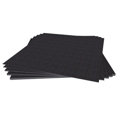 3K 100% Rigid Carbon Fibre Sheet 0.2, 0.5, 1.0, 1.5, 2.0, 2.5, 3.0, 4.0, 5.0mm