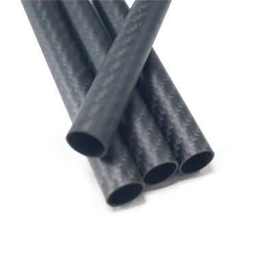 Carbon Fiber Tube Roll Wrapped 3K Twill Finish for Aerospace RC Applications