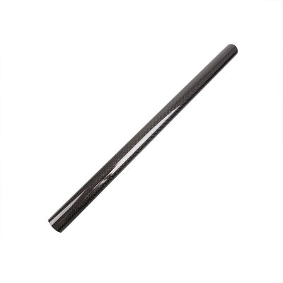 100MM OD x 96MM ID 500MM Long 3K Twill Matte Carbon Fiber Tube Roll Wrapped Carbon Pipe