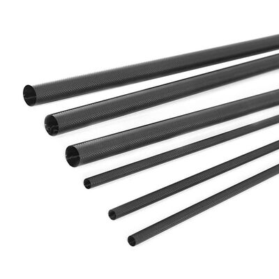100MM OD x 96MM ID 500MM Long 3K Twill Matte Carbon Fiber Tube Roll Wrapped Carbon Pipe