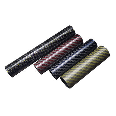 Large Diameter Twill Carbon Fiber Tube Lightweight Composite Carbon Tube