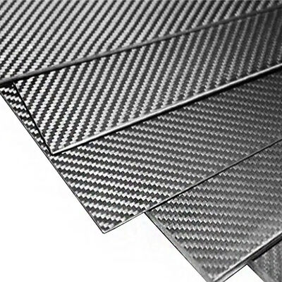 3K Twill Weave Carbon Fiber Plate with High-Gloss Finish and Lightweight Design