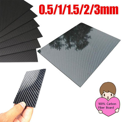 Custom Thin Carbon Fiber Sheet – Lightweight High-Strength CFRP Plate for Industrial Applications