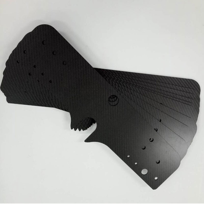 Flame Heat Resistant Carbon Fiber Plate 0.3mm Thickness 500*500mm
