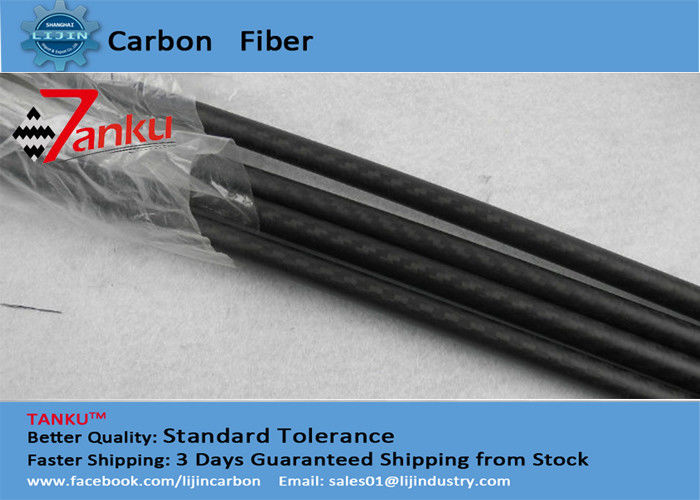 Professional 3K Full Carbon Fiber Tube Carbon Fiber Rods And Tubes
