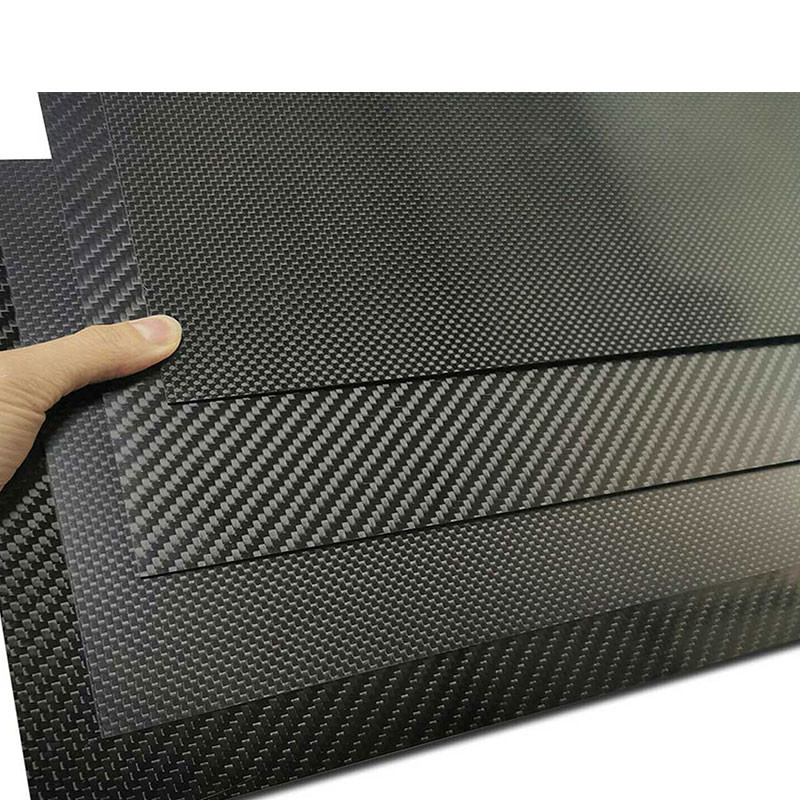 Lightweight 3K Carbon Fiber Sheet  5mm Thick 200 X 300mm