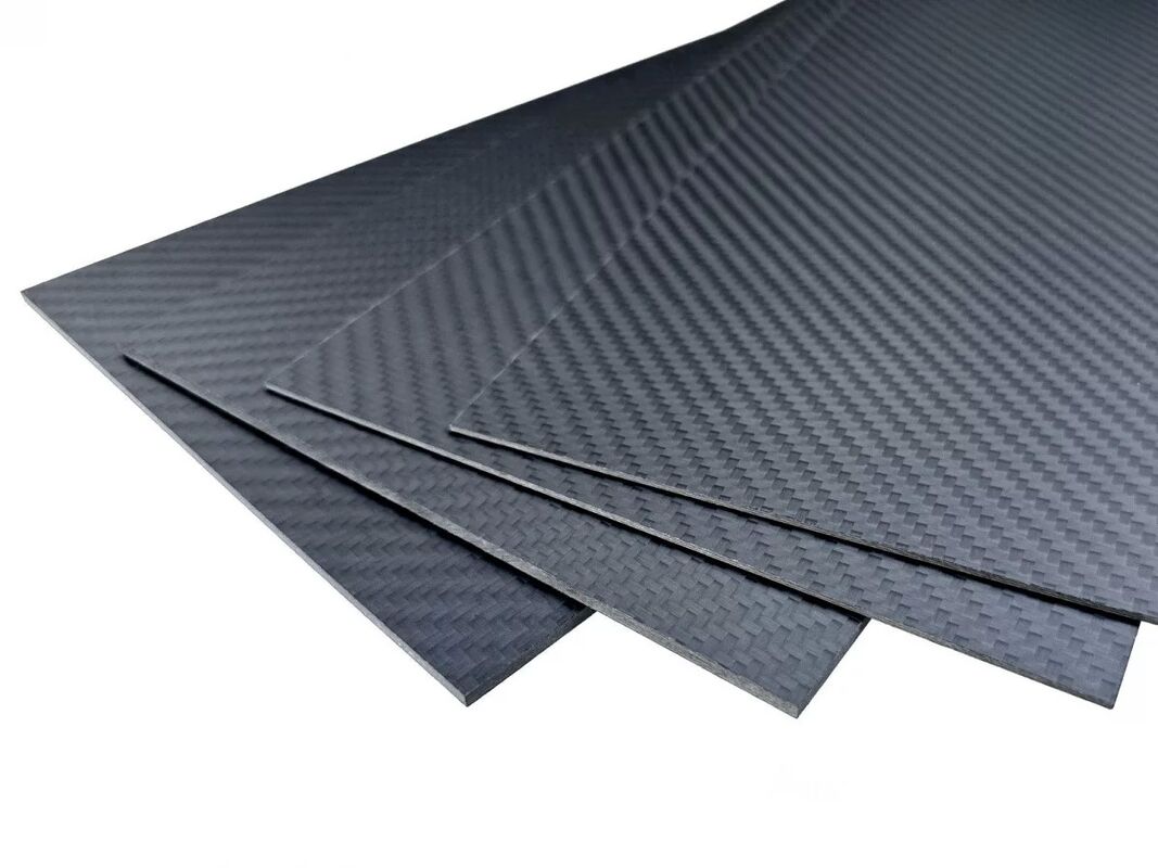High-Strength 3K Carbon Fiber Plate with Customized Thickness and Light Weight for Industrial Applications