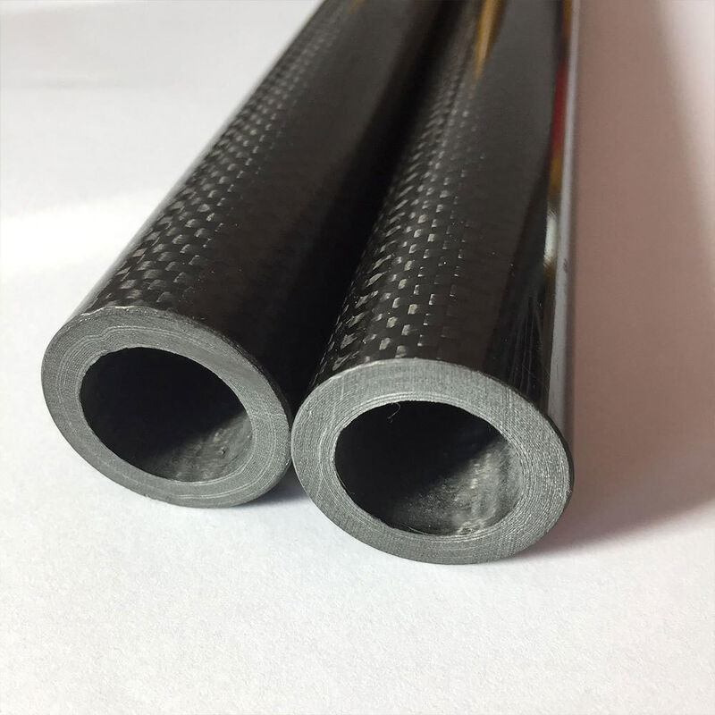 Heavy-Duty Thick Wall Carbon Fiber Tube – Structural Epoxy Composite for Industrial Applications