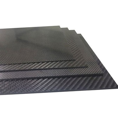 Glanz / Matte 3K-Kohlenstofffaserblatt Twill Matte Kohlenstofffaserverbundplatte