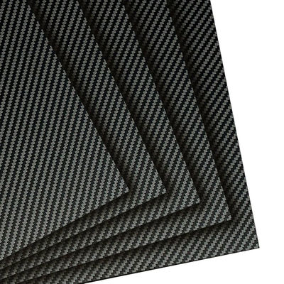 100% 3K Plain / Twill Weave Carbon Fiber Sheet Glanz / Matt Carbon Fiber Platte